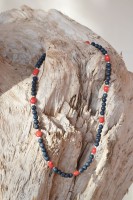 Lava con coral rojo